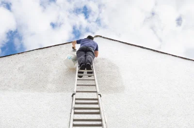 Peinture extérieure à Lanloup — façades et ravalement